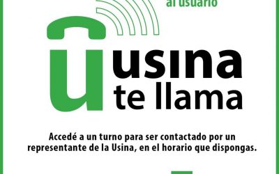 Usina te llama