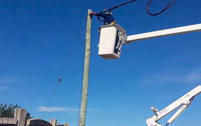 La Usina volvió a cortar la luz en la toma del barrio de La Movediza